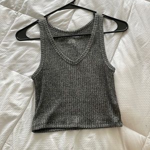 American eagle xs cropped tank top